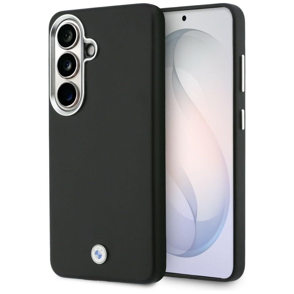 Samsung Galaxy S26+ BMW Sign Metal Logo MagSafe dėklas – juodas
