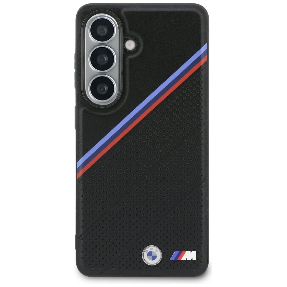 Samsung Galaxy S26 BMW Tricolor Metal Logo MagSafe dėklas – juodas 2