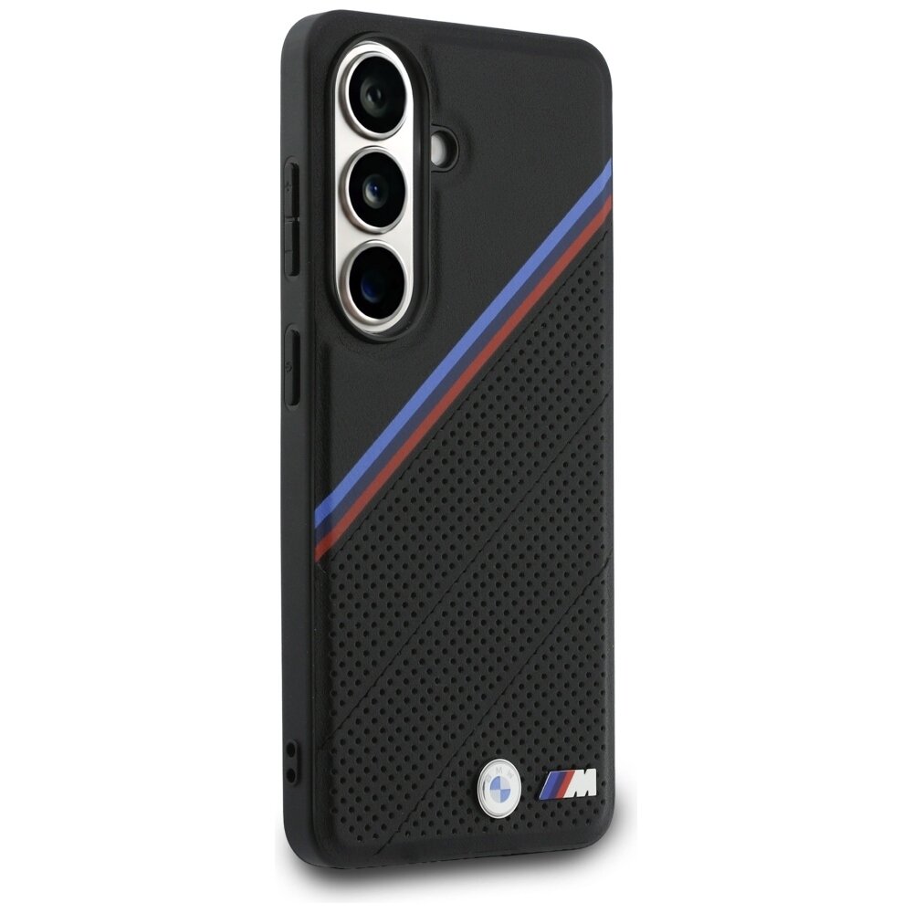 Samsung Galaxy S26 BMW Tricolor Metal Logo MagSafe dėklas – juodas 3