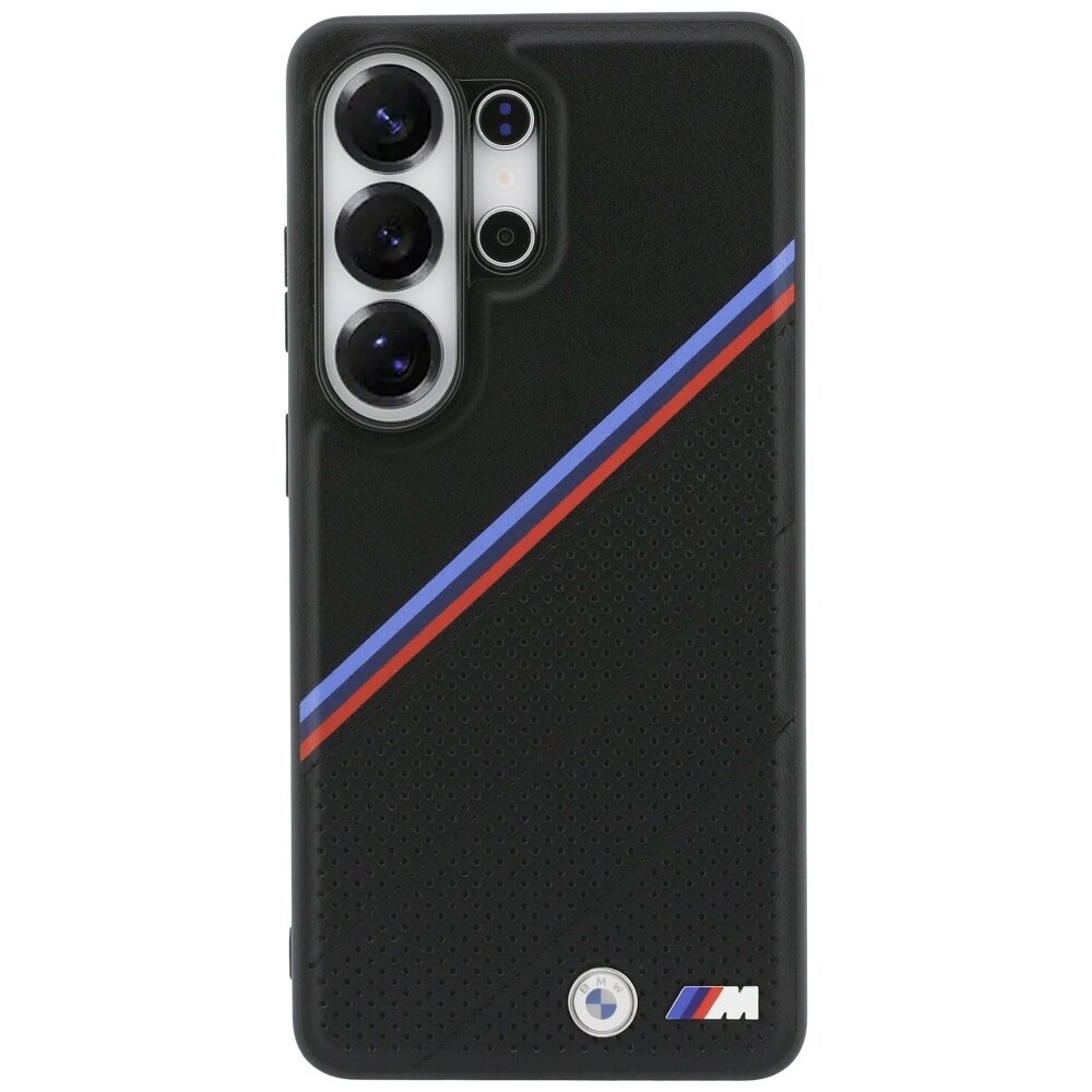 Samsung Galaxy S26 Ultra BMW Tricolor Metal Logo MagSafe dėklas – juodas 2 Samsung Galaxy S26 Ultra BMW Tricolor Metal Logo MagSafe dėklas – juodas 2