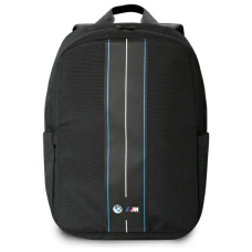 BMW BMBP15COMPVSKL 16" juoda nailoninė kuprinė su mėlyna juostele