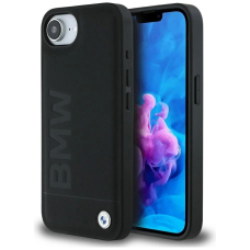 iPhone 16e – BMW Leather Hot Stamp dėklas - Juodas