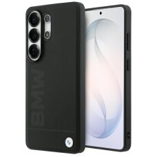 Samsung Galaxy S26 Ultra BMW Leather Hot Stamp MagSafe dėklas – juodas