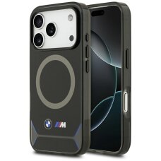 iPhone 17 Pro BMW M IML Metal Buttons & Logo MagSafe dėklas – mėlynas