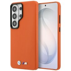 Samsung Galaxy S26 Ultra BMW M Metal Logo MagSafe dėklas – oranžinis