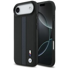 iPhone 17 Air BMW M Perforated Stripe Logo MagSafe dėklas – mėlynas