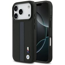 iPhone 17 Pro BMW M Perforated Stripe Logo MagSafe dėklas – mėlynas