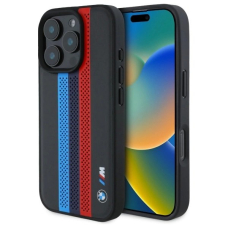 iPhone 16 Pro BMW M Printed Tricolor MagSafe dėklas – juodas