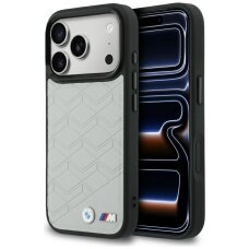 iPhone 17 Pro BMW M Shape Logo MagSafe dėklas – pilkas iPhone 17 Pro BMW M Shape Logo MagSafe dėklas – pilkas