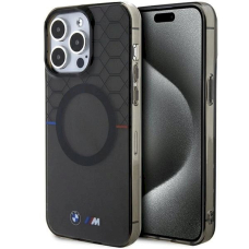 BMW Pattern MagSafe Dėklas skirtas iPhone 15 Pro Max - Pilkas