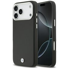 iPhone 17 Pro Max BMW Sign Full Wrapped Metal MagSafe dėklas – juodas