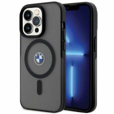 iPhone 14 Pro Max BMW Signature MagSafe dėklas – juodas