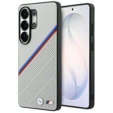 Samsung Galaxy S26 Ultra BMW Tricolor Metal Logo MagSafe dėklas – pilkas