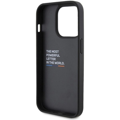 BMW Bi Pattern iPhone 15 Pro Dėklas - Juodas 6