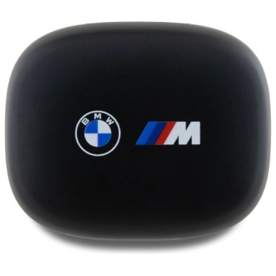 BMW BMBEMIATP20LOK Bluetooth TWS ausinės + įkrovimo stotelė – juodos / juodi logotipai 2