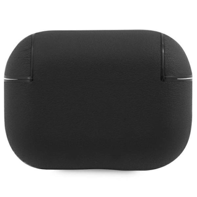 BMW BMAP2SSLBK AirPods Pro 2 (2022/2023) cover Juodas/Juodas Geniune Odinis Sidabrinis Logo 1