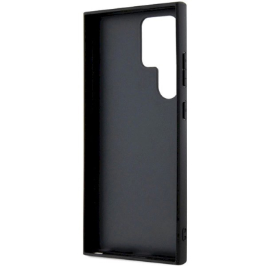 Galaxy S24 Ultra BMW BMHCS24L22NBCK dėklas – juodas, odinis, Carbon 5
