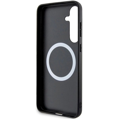 Orginalus BMW Dėklas BMHMS24S23PUDTK S24 S921 Juodas/Juodas Carbon Tricolor Line MagSafe 6 Orginalus BMW Dėklas BMHMS24S23PUDTK S24 S921 Juodas/Juodas Carbon Tricolor Line MagSafe 6