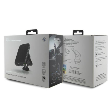 BMW BMMWCCDTPK 15W induction holder skirta glass/grille Juodas MagSafe Signature Edition 3 BMW BMMWCCDTPK 15W induction holder skirta glass/grille Juodas MagSafe Signature Edition 3