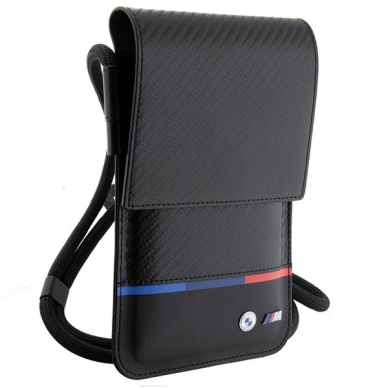 BMW Carbon Tricolor Line Piniginės tipo Bag - Juodas 2