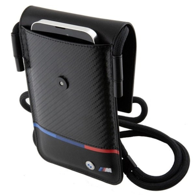 BMW Carbon Tricolor Line Piniginės tipo Bag - Juodas 4