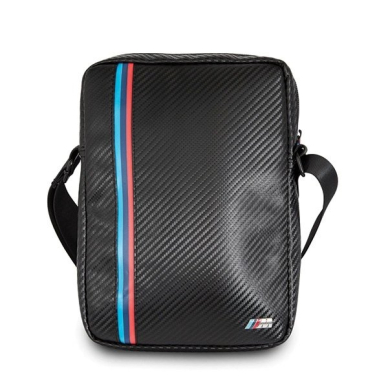 BMW Carbon / Tricolor Stripe 8&quot; Tablet Bag - Juodas