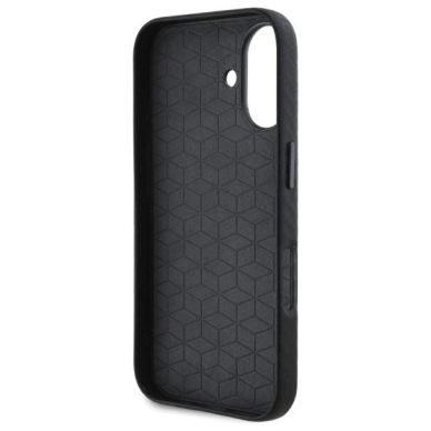 Orginalus BMW Dėklas Carbon Wrapped Metal iPhone 16 - Juodas 6 Orginalus BMW Dėklas Carbon Wrapped Metal iPhone 16 - Juodas 6