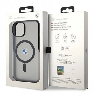 Originalus BMW dėklas IML Signature MagSafeiPhone 15 Plus / 14 Plus - juodas 7 Originalus BMW dėklas IML Signature MagSafeiPhone 15 Plus / 14 Plus - juodas 7