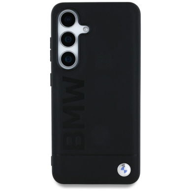 BMW Odinis Big Wordmark Dėklas skirtas Samsung Galaxy S25 - Juodas 2