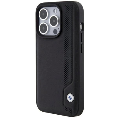 BMW Odinis Mėlynas Dots Dėklas skirtas iPhone 15 Pro - Juodas 1