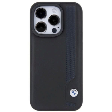 BMW Odinis Mėlynas Dots Dėklas skirtas iPhone 15 Pro - Juodas 2