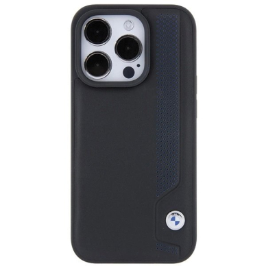 BMW Odinis Mėlynas Dots iPhone 15 Pro Max Dėklas - Juodas 2