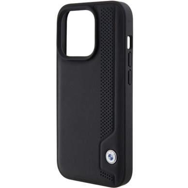 BMW Odinis Mėlynas Dots iPhone 15 Pro Max Dėklas - Juodas 5