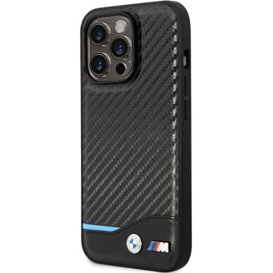 iPhone 13 Pro Max BMW odinis Carbon dėklas – juodas 1