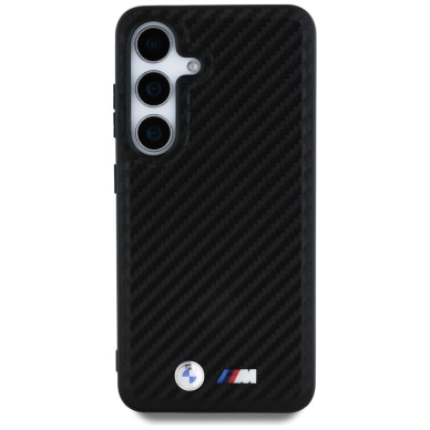 BMW Odinis Carbon MagSafe Dėklas skirtas Samsung Galaxy S25+ - Juodas 2