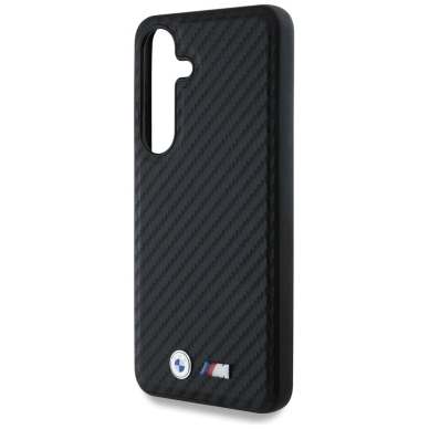 BMW Odinis Carbon MagSafe Dėklas skirtas Samsung Galaxy S25+ - Juodas 5