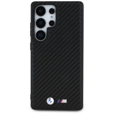 BMW Odinis Carbon MagSafe Dėklas skirtas Samsung Galaxy S25 Ultra - Juodas 2 BMW Odinis Carbon MagSafe Dėklas skirtas Samsung Galaxy S25 Ultra - Juodas 2