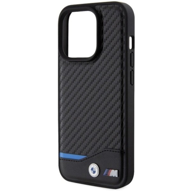BMW Odinis Carbon MagSafe iPhone 15 Pro Max Dėklas - Juodas 5 BMW Odinis Carbon MagSafe iPhone 15 Pro Max Dėklas - Juodas 5