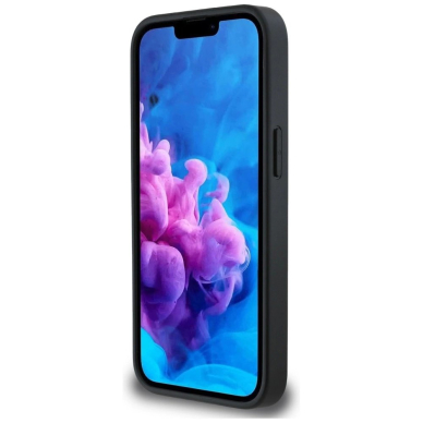 iPhone 16e – BMW Leather Hot Stamp dėklas - Juodas 4