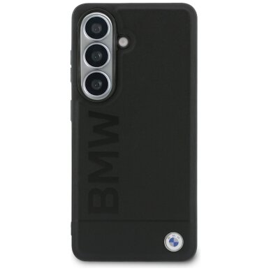 Samsung Galaxy S26 Plus BMW Leather Hot Stamp MagSafe dėklas – juodas 2