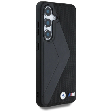 BMW Odinis Oversized Stripes MagSafe Dėklas skirtas Samsung Galaxy S25 - Juodas 3