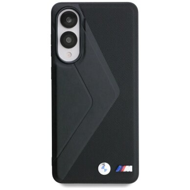 Samsung Galaxy S25 Edge dėklas BMW Leather Oversized Stripes su MagSafe – juodas 2