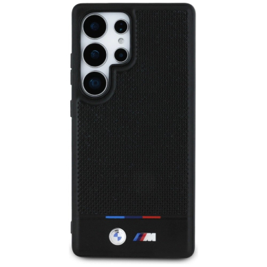 BMW Odinis Tricolor Stripe MagSafena Samsung Galaxy S25 Ultra Dėklas - Juodas 2