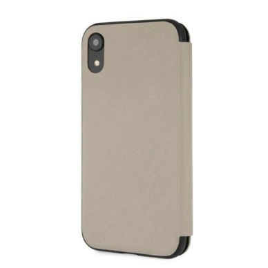 BMW Logo Imprint iPhone Xr Dėklas - Beige 4
