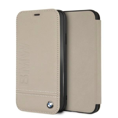 BMW Logo Imprint iPhone Xr Dėklas - Beige