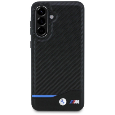 Samsung Galaxy A56 BMW M Carbon dėklas - juodas 1 Samsung Galaxy A56 BMW M Carbon dėklas - juodas 1