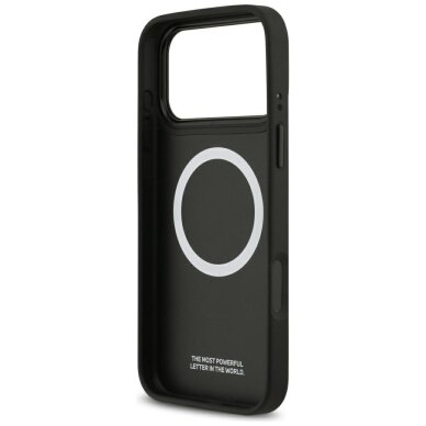 iPhone 17 Pro Max dėklas BMW M Carbon Line & Logo, MagSafe – raudonas 6