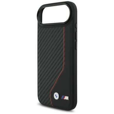 iPhone Air BMW M Carbon Line & Logo dėklas su MagSafe – raudonas 5