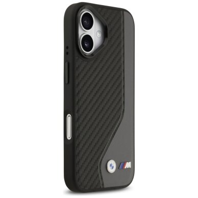 iPhone 17 BMW M Carbon Logo MagSafe dėklas – juodai pilkas 3 iPhone 17 BMW M Carbon Logo MagSafe dėklas – juodai pilkas 3