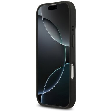 iPhone 17 BMW M Carbon Logo MagSafe dėklas – juodai pilkas 4